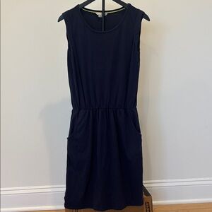 Boden Navy Sleeveless Jersey Mini Dress